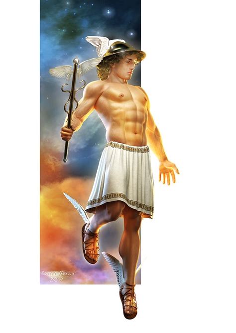 Hermes By Kosv01 On Deviantart Ancient Greek Religion Olympians