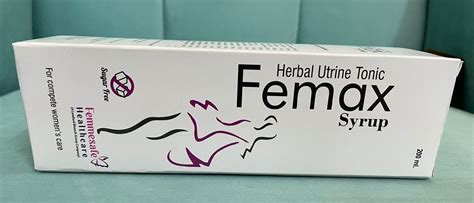 Femax 200ml Herbal Utrine Tonic Syrup At Rs 79 Bottle Herbal Uterine