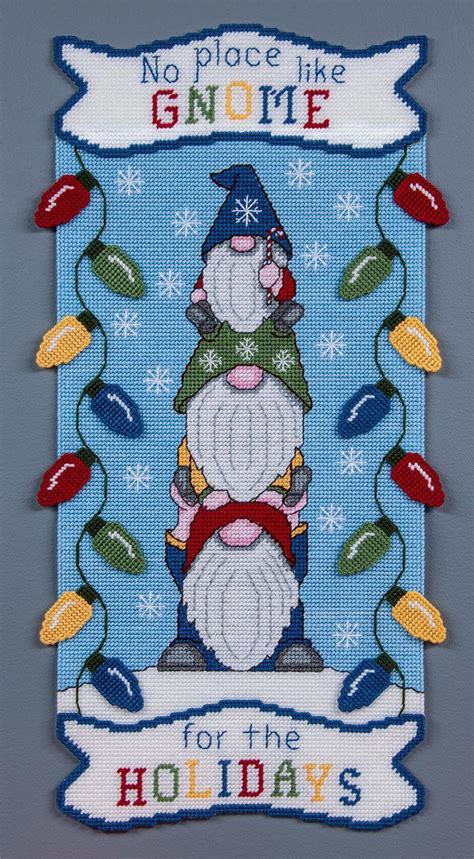 Gnome For The Holidays Plastic Canvas Ensemble Plastic Canvas