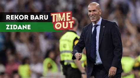 Video Zinedine Zidane Catatkan Rekor Baru Bersama Real Madrid