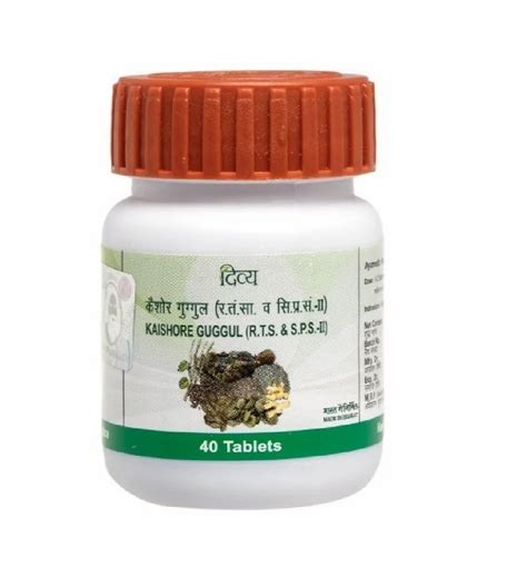 Patanjali Kaishore Guggul Tab Packaging Type Bottle Tablets