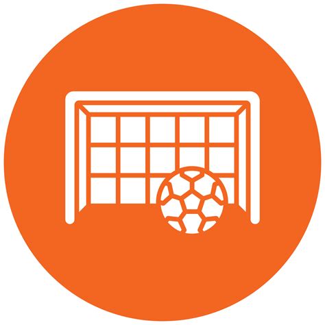 Football Goal Icon Style 8736905 Vector Art At Vecteezy