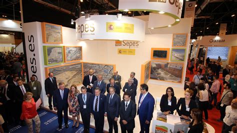 El Ministro De Fomento Inaugura Desde El Stand De Sepes La Presente