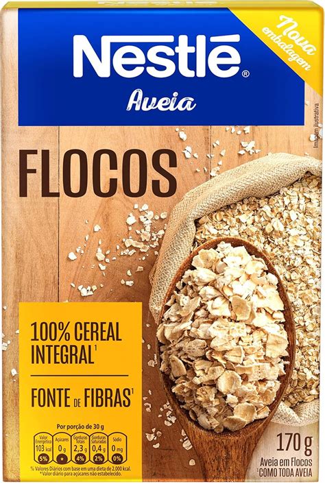 Nestl Aveia Em Flocos G Amazon Br Alimentos E Bebidas