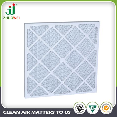 Panel Filter Rigid High Wet Strength G G G Pre Pleated Air Filters