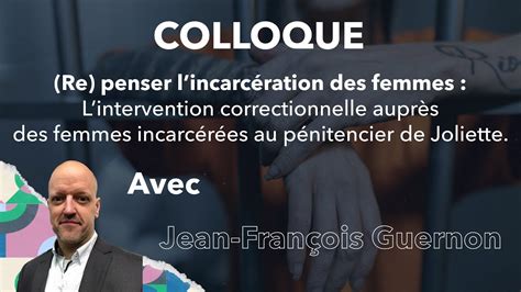 Lintervention Correctionnelle Aupr S Des Femmes Incarc R Es Au