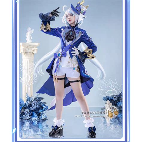 【原神】芙卡洛斯 水神 Cos 楓丹 芙芙 Cosplay 大全套 約兒跟我約cosplay代購w Iopen Mall