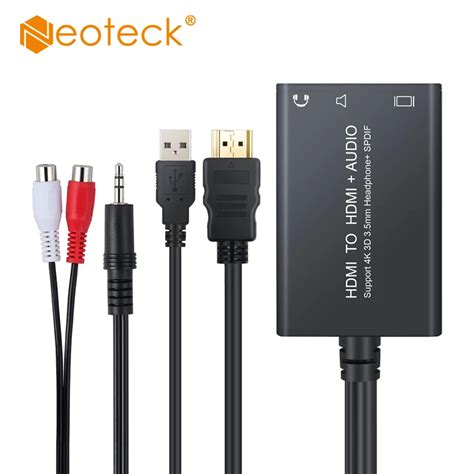 Neoteck K X K Hdmi To Hdmi And Optical Toslink Spdif With Mm