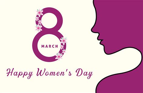 March 8 women's day banner and poster design. Happy women's day ...