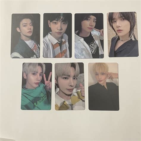 Txt Pob Photocard Freeze Foe Yeonjun Soobin Beomgyu Taehyun