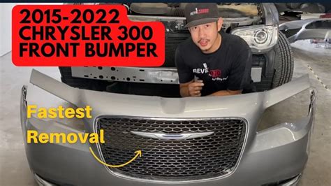 2015 2022 Chrysler 300 Front Bumper Removal Fastest And Easiest Way Youtube