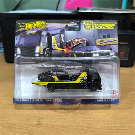 Hot Wheels Premium Nissan Laurel SGX Aero Lift Team Transport Series Car Culture CARD