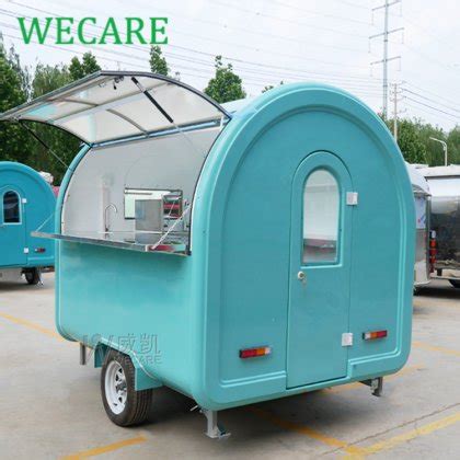 Wecare Mobile Outdoor Kitchen Foodtruck Coffee Bar Cart Ice Cream Truck