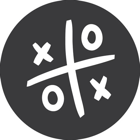 Game Grey Tac Tic Toe Icon