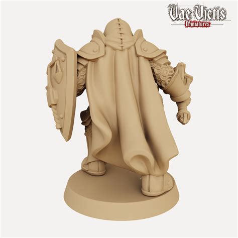 Dordeal the Dwarven Cleric - 3D Printed Miniature – Empire of Minis