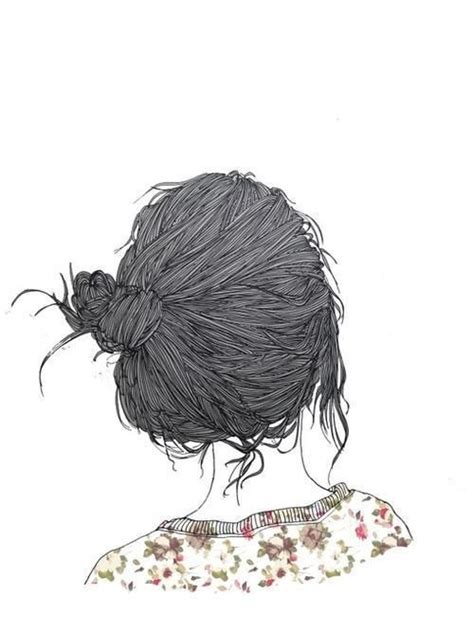 Girls Hair Drawing Back This bold trendy hairstyle for girls ditches ...