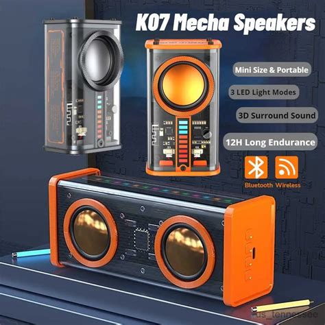 Mecha Mini Bluetooth Wireless Portable Subwoofer Kef Ls50 Wireless