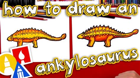 How To Draw An Ankylosaurus Youtube