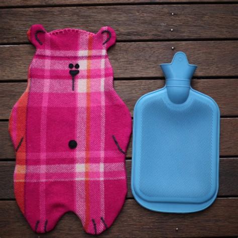 Plush Hot Water Bottle Etsy