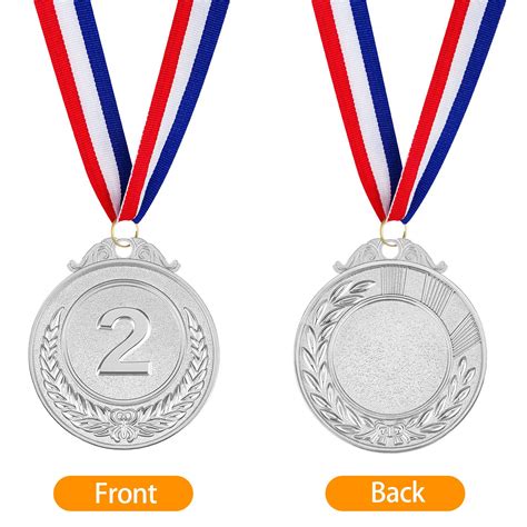 Award Medals 1st 2nd 3rd Gold Silver Bronze Metal Olympic Style