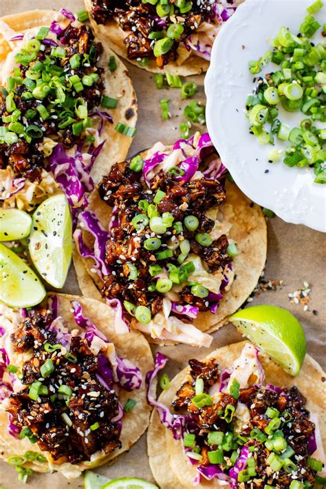 Soyaki Mushroom Street Tacos This Savory Vegan