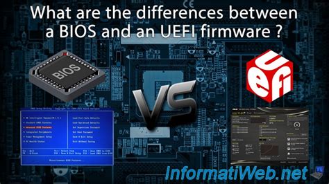 What Are The Differences Between A Bios And An Uefi Firmware Bios