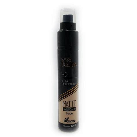 Base L Quida Hd Matte Cor Nude Bio Inove Ml Base Facial Magazine Luiza