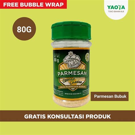 Jual Green Valley Parmesan Grated Cheese G Shopee Indonesia