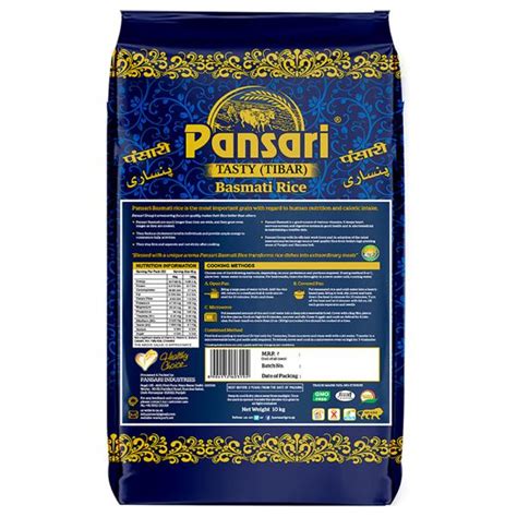 Pansari Tasty Tibar Basmati Rice Kg Jiomart