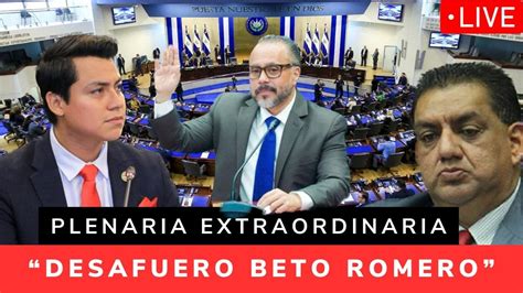 EN VIVO DESAFUERO De Beto Romero YouTube