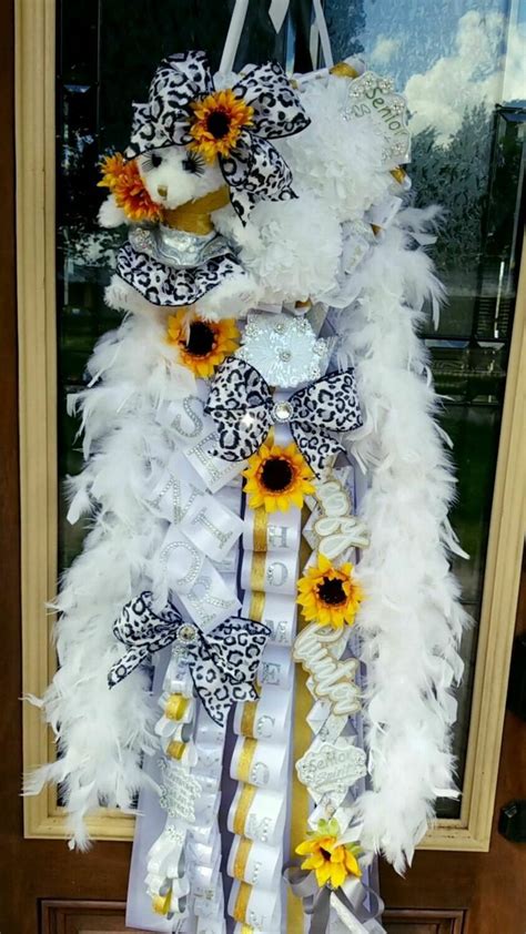 New Senior Sunflower Homecoming Mum Homecoming Mums Homecoming Mums