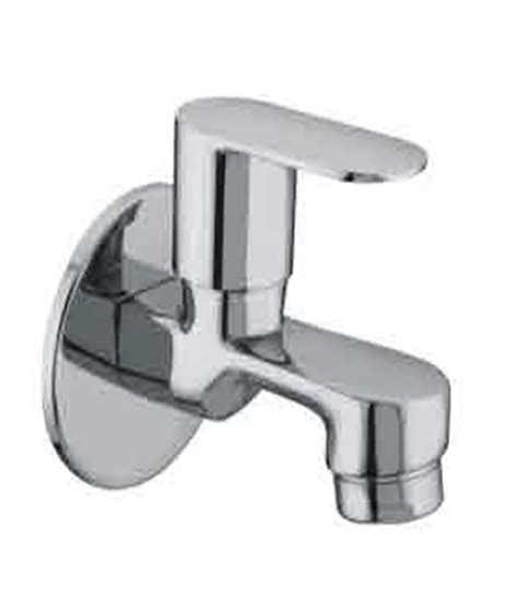 Polished Wall Mounted Chrome Plated Brass Short Body Bib Tap For