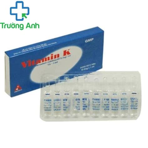 Vitamin K 5mg 1ml Vinphaco Giups Bổ Sung Vitamin K Hiệu Quả