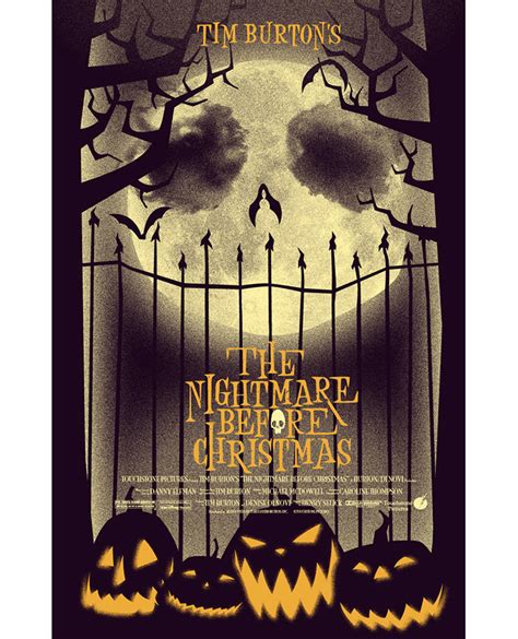 The Nightmare Before Christmas Movie Poster