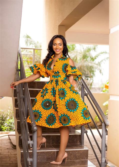 African Clothing For Women African Prints Dress For Prom Etsy