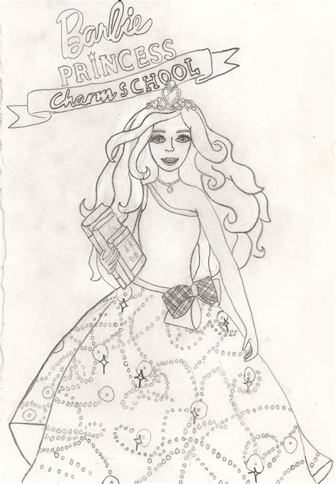 Photos - Bild - Galeria: COLORING PAGES BARBIE PRINCESS CHARM SCHOOL