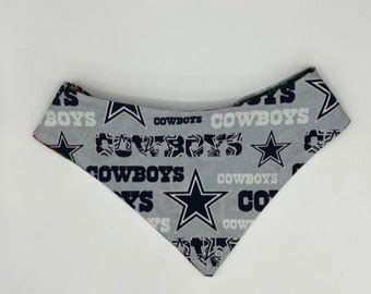 Dallas Cowboys Pet Bandana Cowboys Dog Bandana Cowboys Pet - Etsy