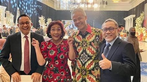 Potret Susi Pudjiastuti Galau Pilih Ganjar Pranowo Atau Anies Baswedan