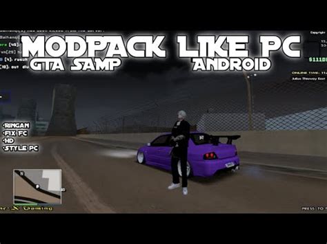 MODPACK STYLE PC RINGAN GTA SAMP ANDROID YouTube