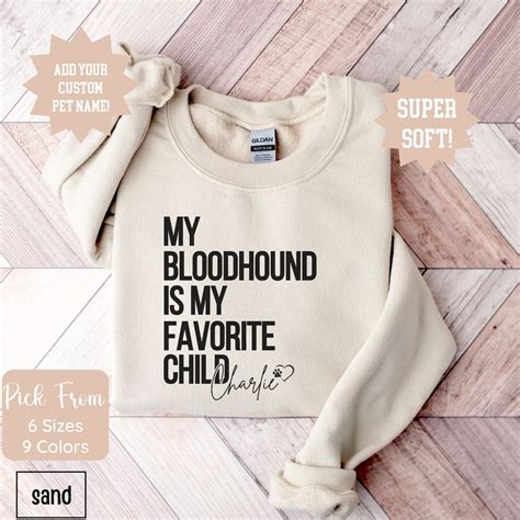 Custom Bloodhound Sweatshirt Custom Bloodhound Shirt Dog Mom T For