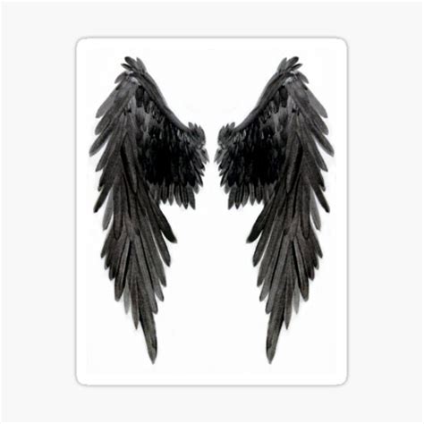 "Bad Angel wings" Sticker for Sale by atlasartsn | Redbubble