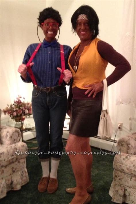 Steve Urkel and Laura Winslow Couple Costume