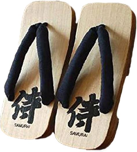 Authentic Japanese Samurai Geta Sandals Samurai 侍 Us