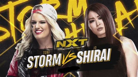 Full Match Toni Storm Vs Io Shirai Nxt Jan 22 2020 Youtube