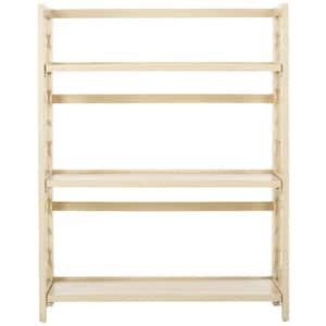 International Concepts In Unfinished Wood Shelf Standard Bookcase