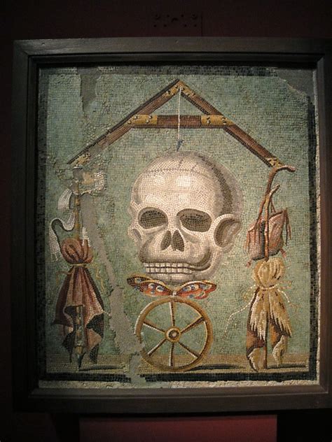 Memento Mori Pompei 30 Bc Picture Taken At The Vani Flickr