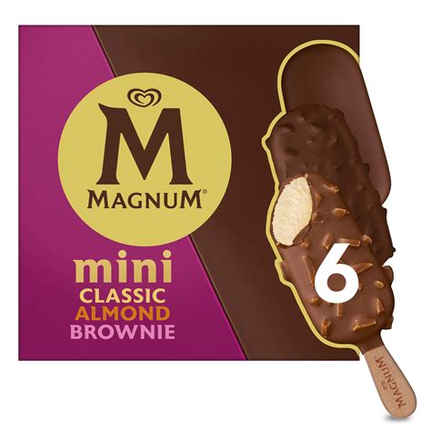 Magnum Mini Classic Almond Brownie Mix X Ml Magnum Malaysia