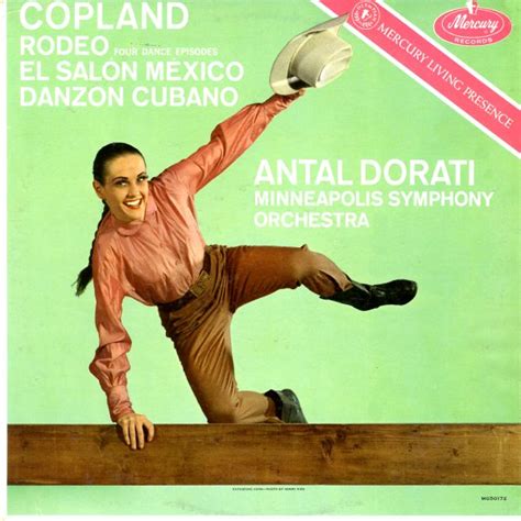 Copland Rodeo El Salon Mexico Danzon Cubano Antal