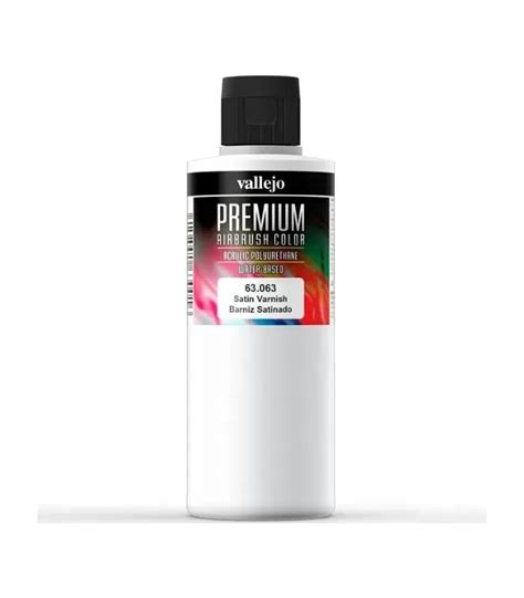 Satin varnish Premium Vallejo - 200ml