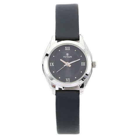 Buy Online Titan Quartz Analog Black Dial Watch for Women - 2489sl02 ...